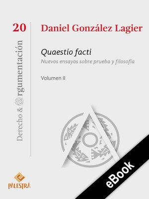 cover image of Quaestio facti – Volume II